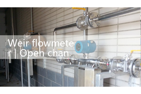 Weir flowmeter